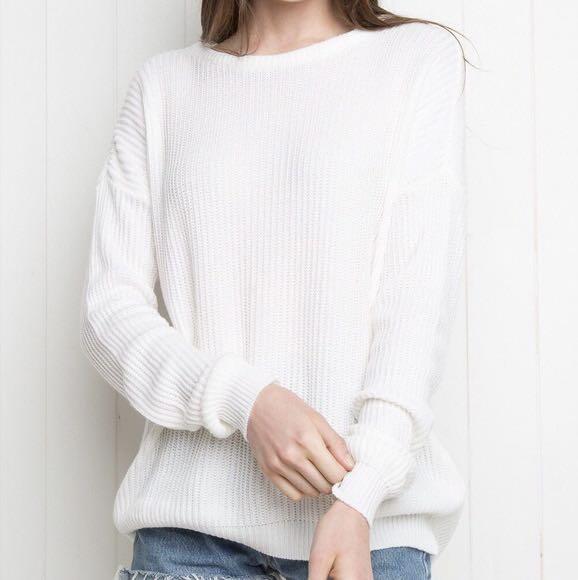 Brandy Melville - Red Brandy Melville Brianna Sweater on Designer