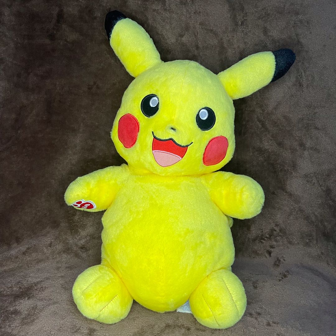 BuildABear Pikachu Pokemon Plush, Hobbies & Toys, Toys & Games on