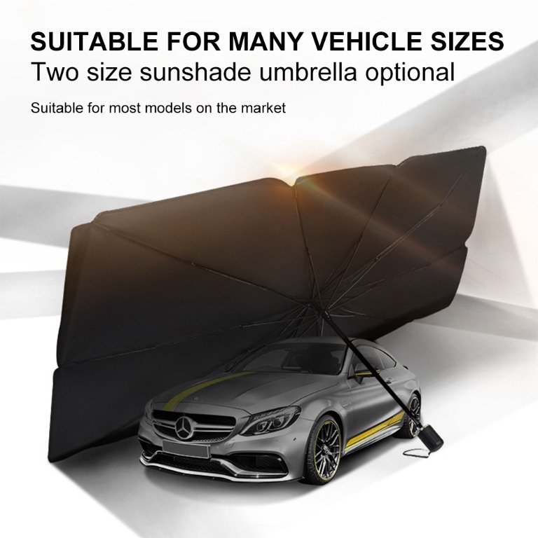 Auto Sun Shade Fold-able Visor for Car Truck SUV Windshield UV Protection⭐⭐⭐⭐⭐