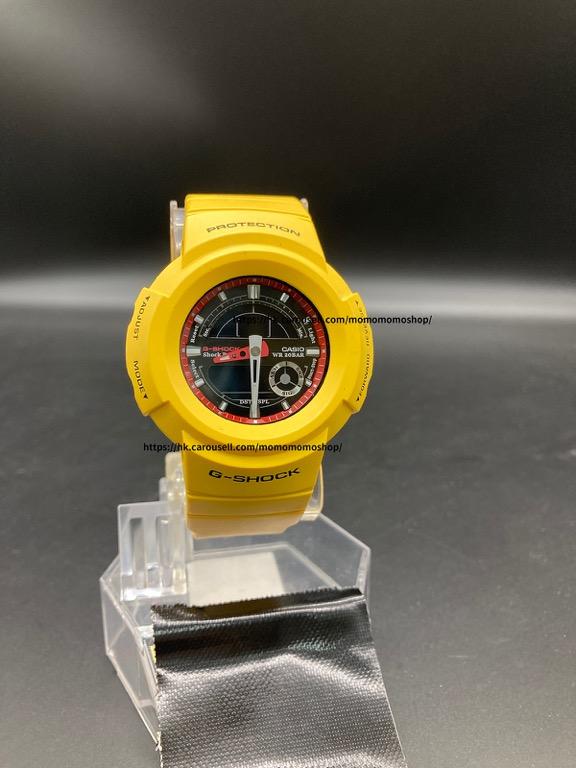 極罕casio g-shock gshock aw582e 黃色gshock aw-582, 興趣及遊戲