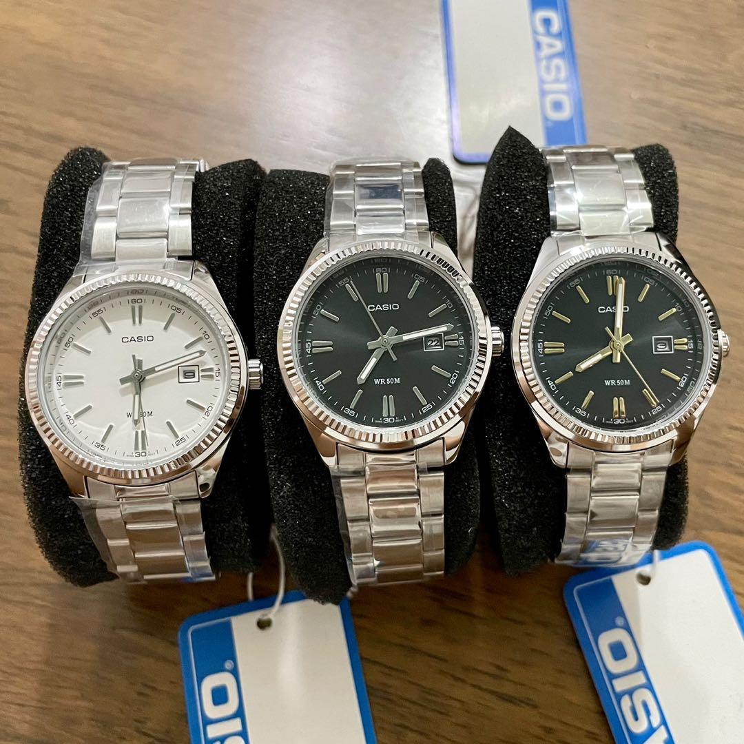 Casio silver sale bracelet watch