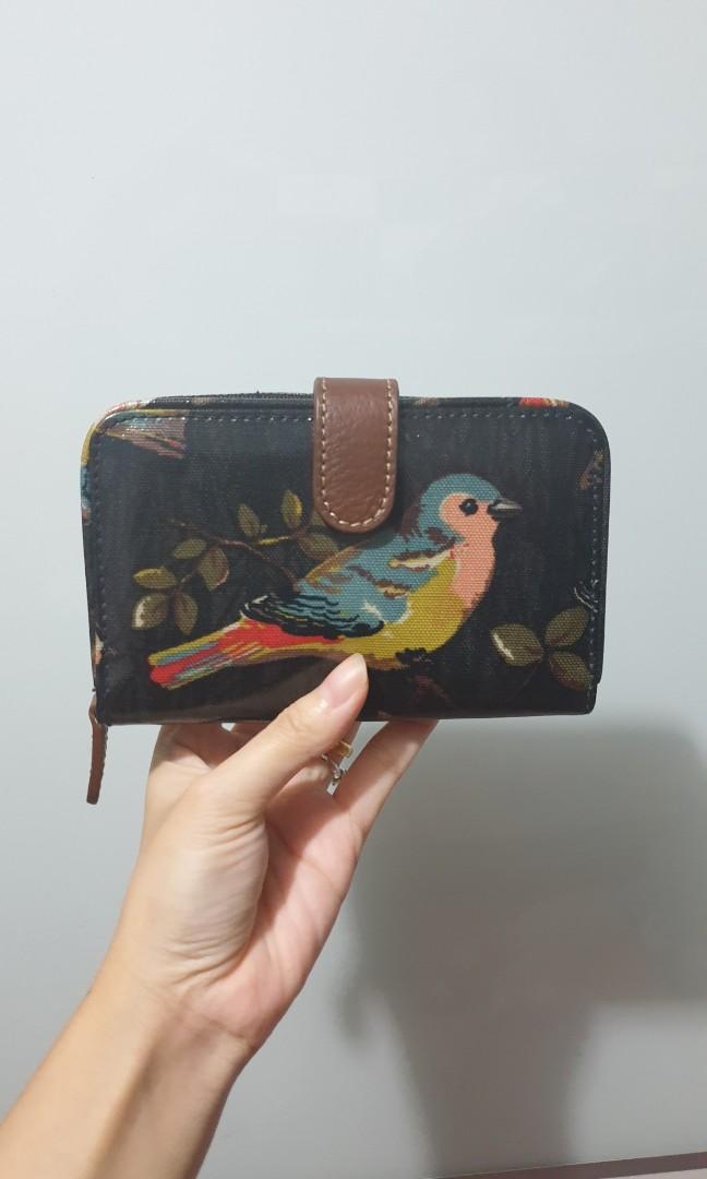Cath kidston leather wallet sales