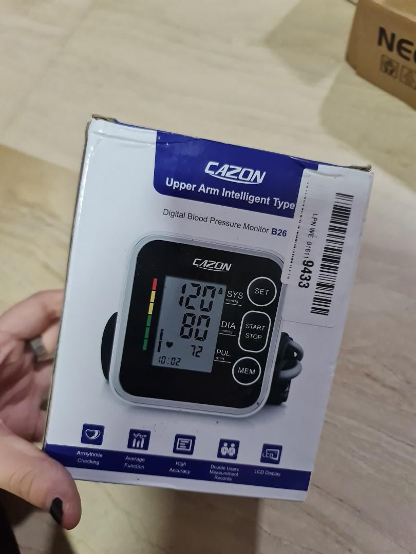 Cazon Digital Blood Pressure Monitor B26, Health & Nutrition, Health