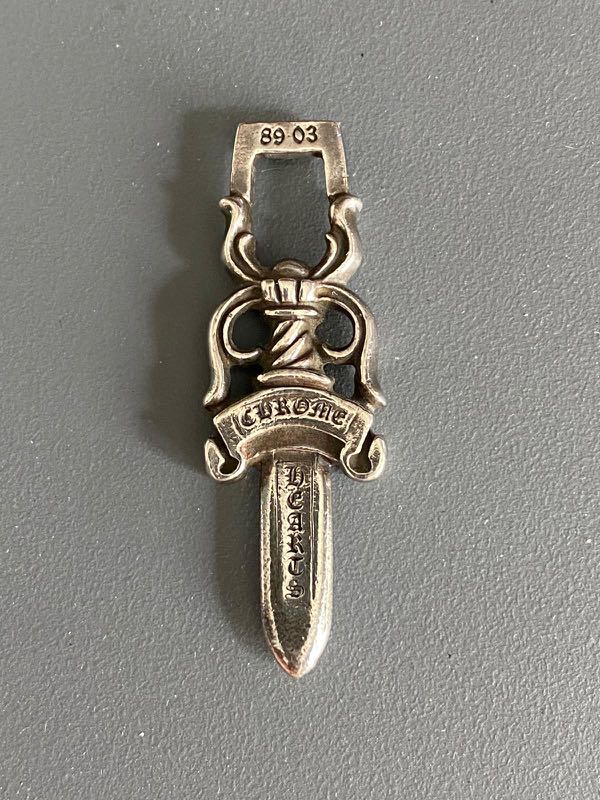 Chrome hearts cheap dagger necklace