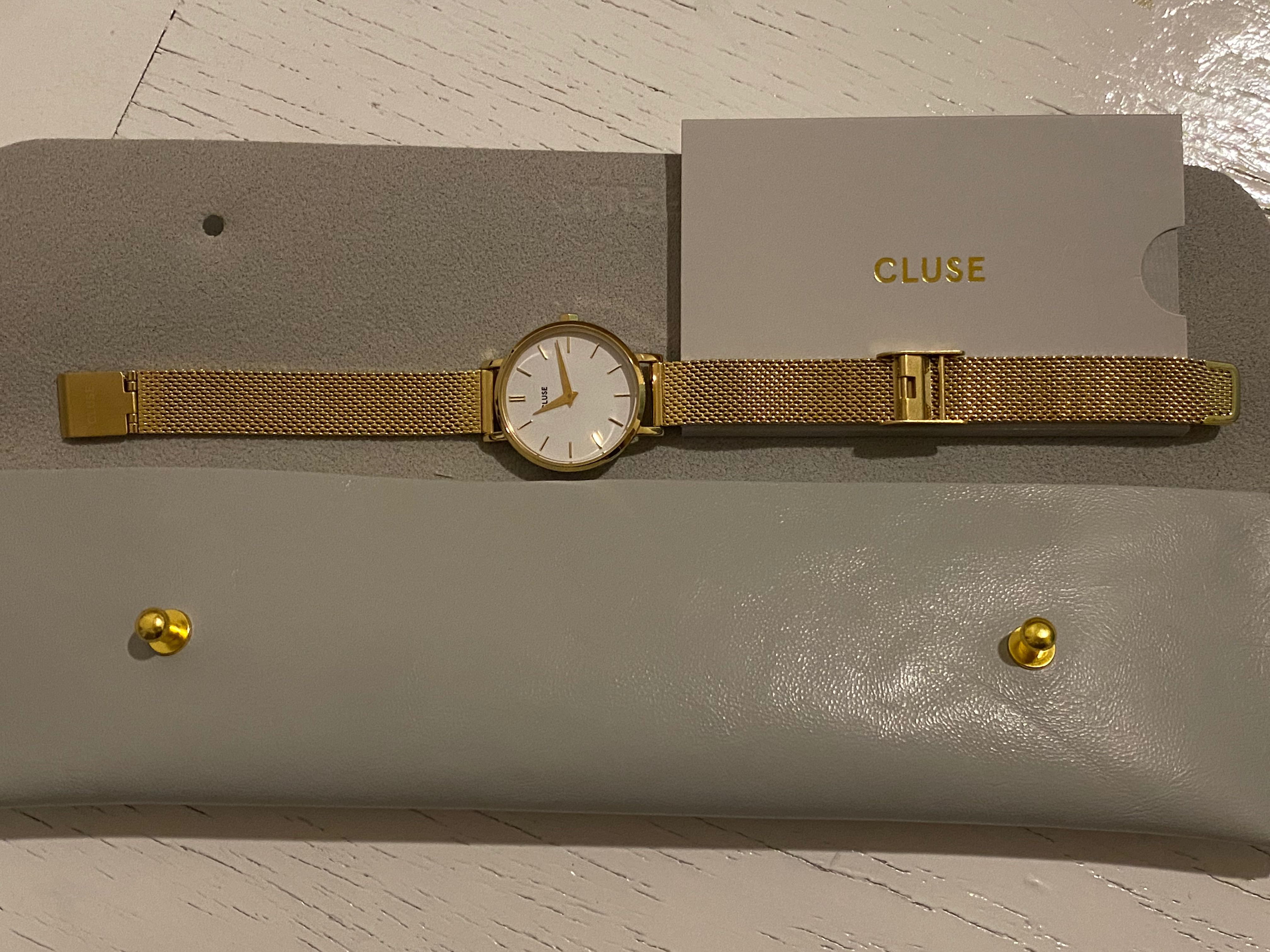 Cluse la boheme petite mesh watch gold Women s Fashion Watches