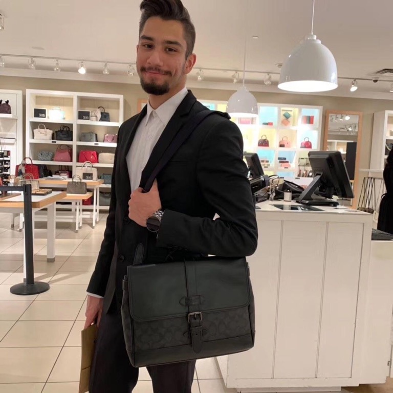 Coach hudson messenger bag review on sale