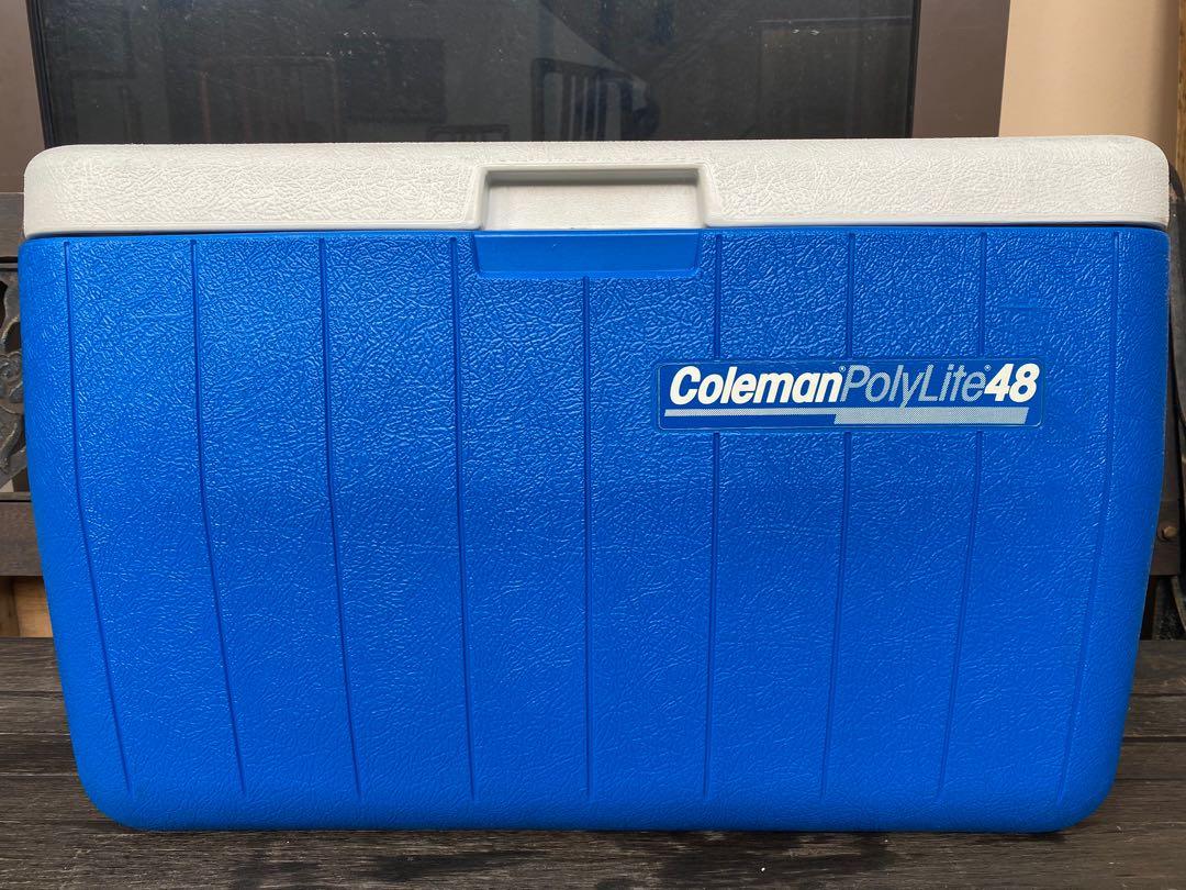 Coleman large Cooler Box (45 liter) ice chest box polylite 48, Food