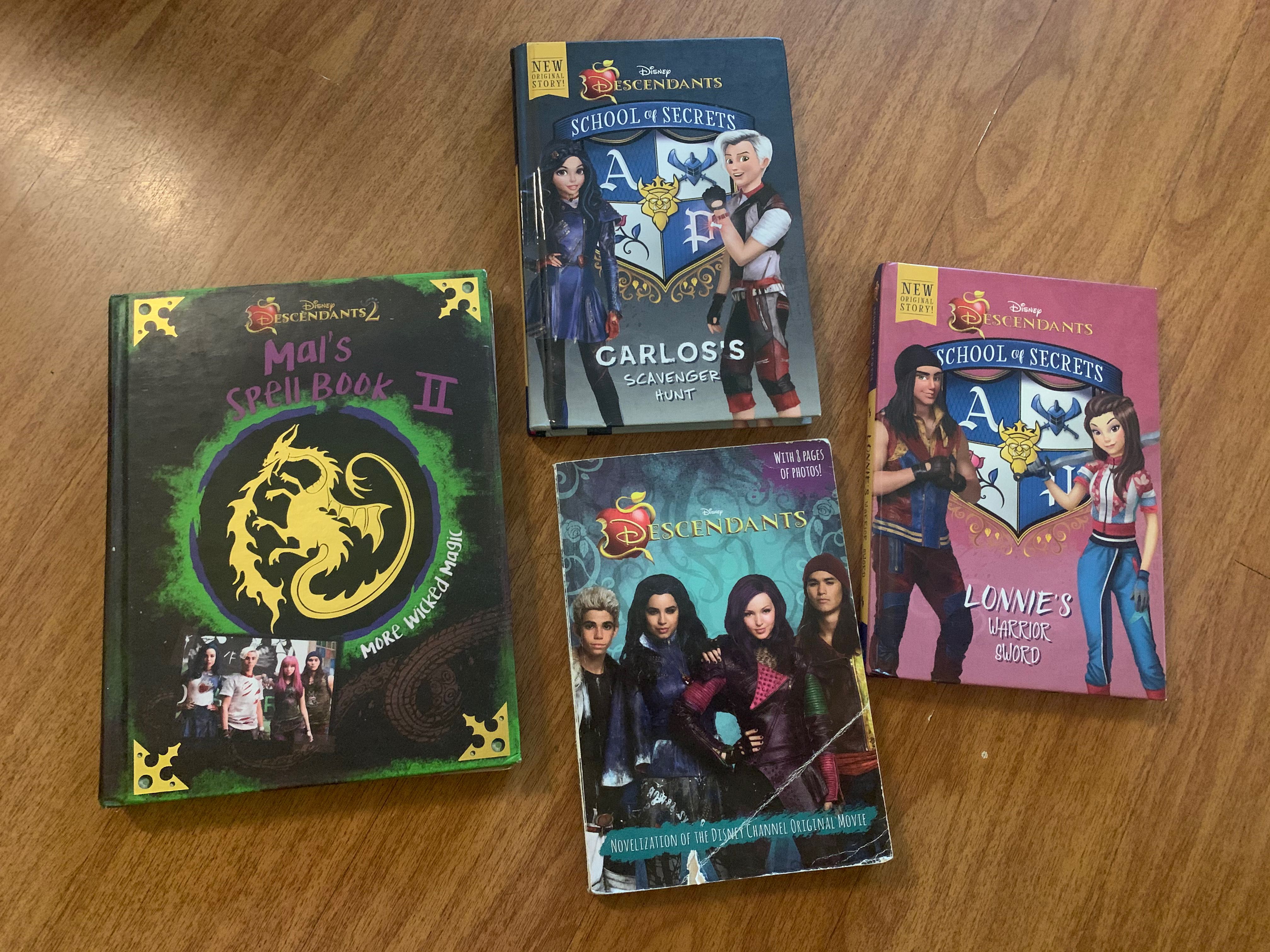 Disney Descendants Books + Giveaway! - My Boys and Their Toys