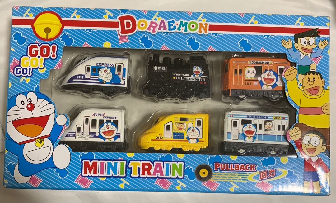 Doraemon toy train deals