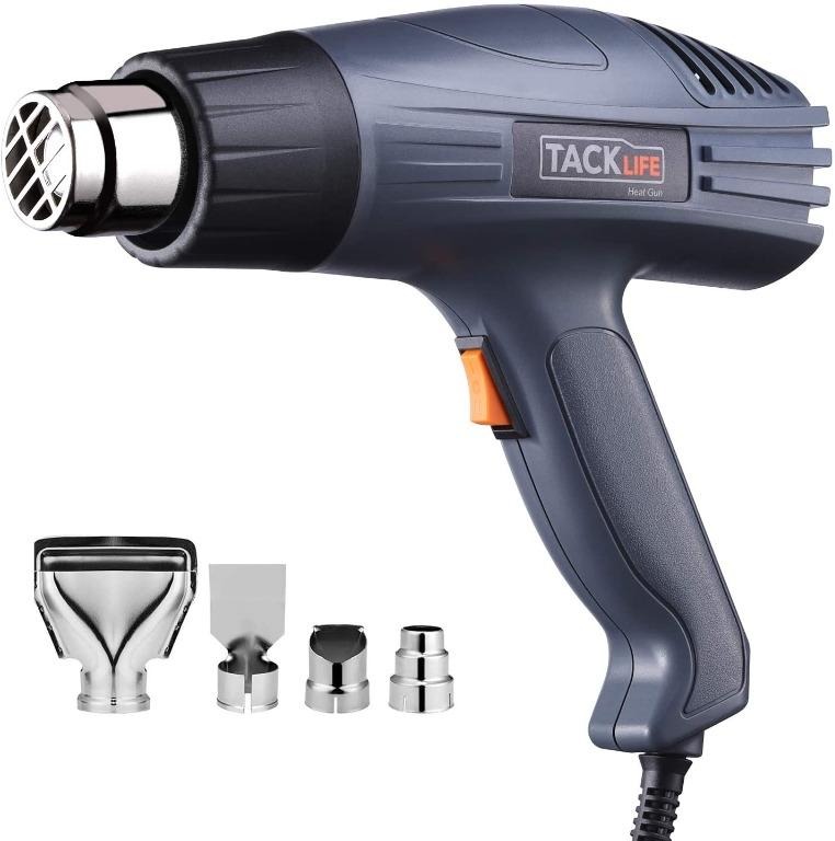 E2088 TACKLIFE Heat Gun 2000W 400℃600℃ Dual Temperature Heat Gun Kit