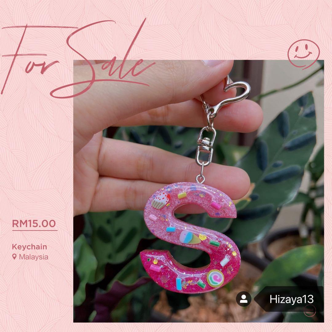 Keychain epoxy resin hot sale