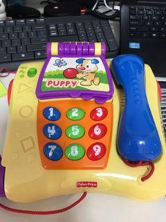 Fisherprice tag along telephone —- free for stroller buyers