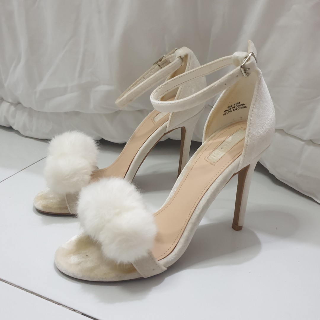 Fuzzy heels forever 21 cheap