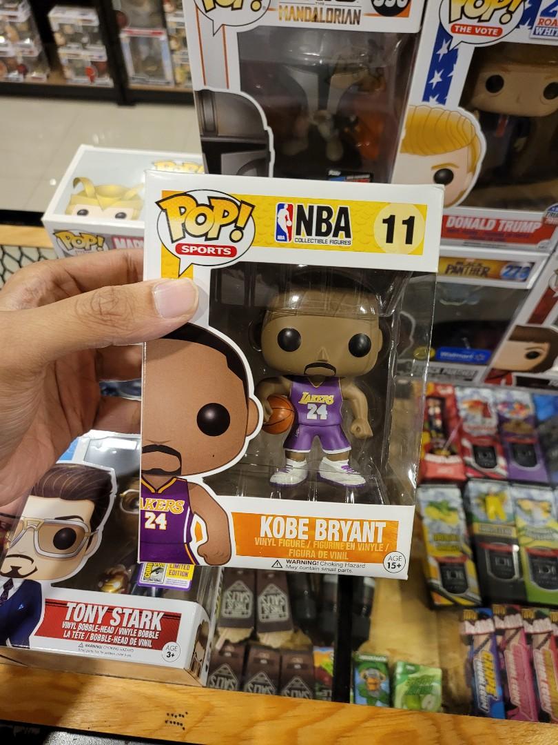 Funko Pop Kobe Bryant Lakers 24 Jersey 