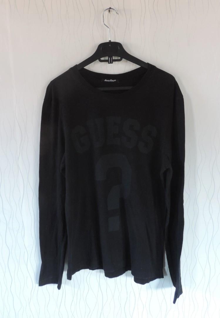 guess long sleeve t shirt