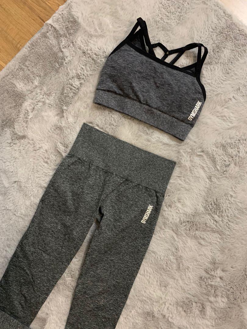 Gymshark adapt marl seamless set, Women's Fashion, New