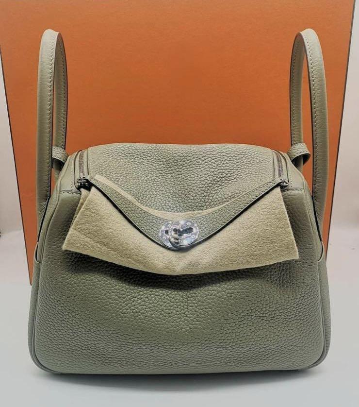 Hermes Lindy 26 Sauge Clemence In Phw Luxury Bags Wallets On Carousell