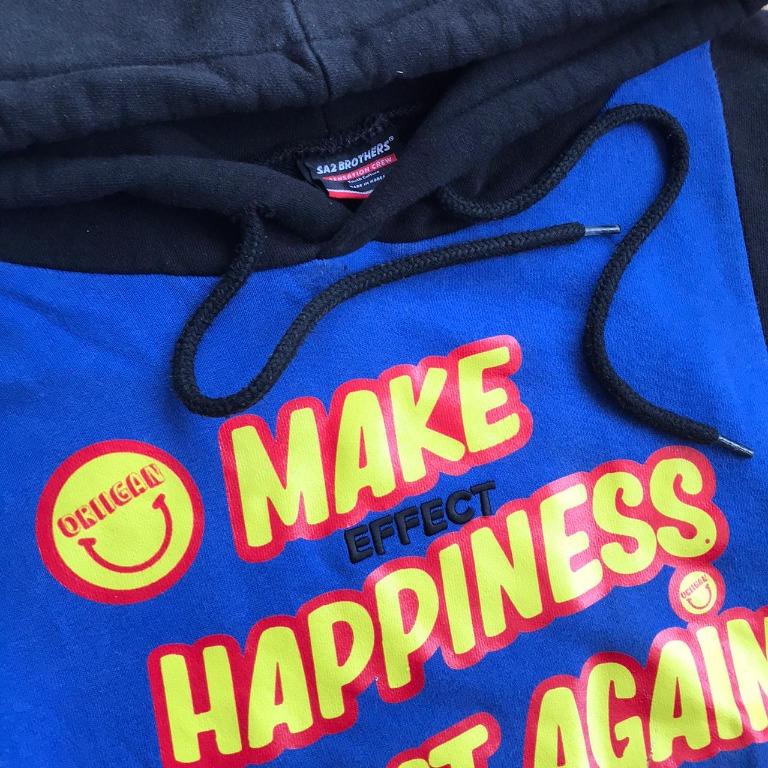 Hoodie Two Tone Oriigan Fesyen Pria Pakaian Atasan Di Carousell