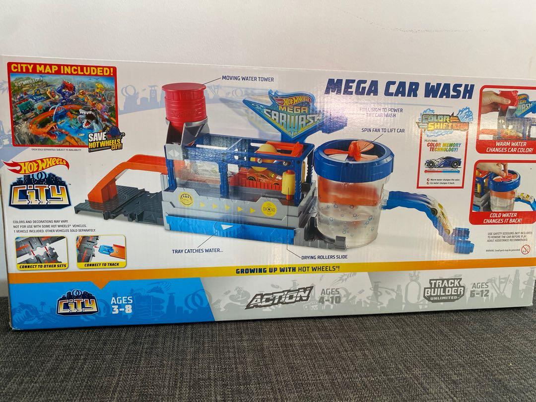 Hot wheels city mega car wash new arrivals