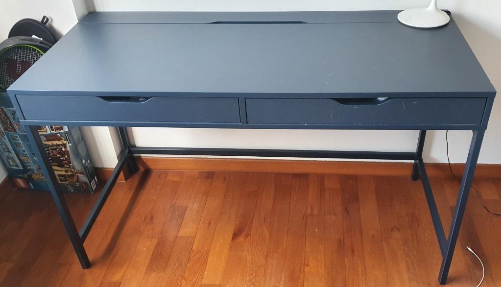 Alex blue desk ikea sale
