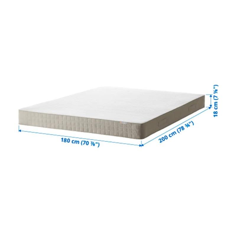IKEA HAFSLO bed King size katil saiz king cheap spring bed