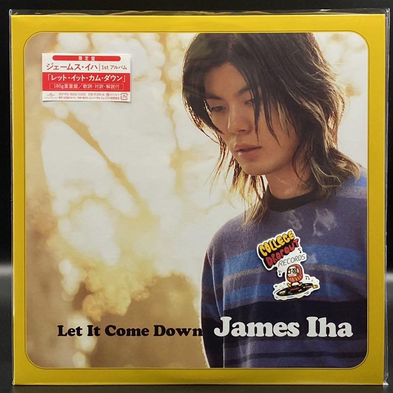 JAMES IHA / LET IT COME DOWN (EU ORIGINAL) - レコード