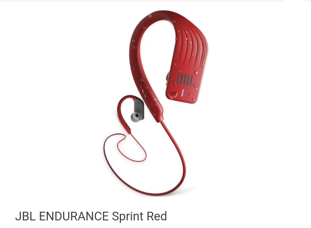 Jbl endurance hotsell sprint red