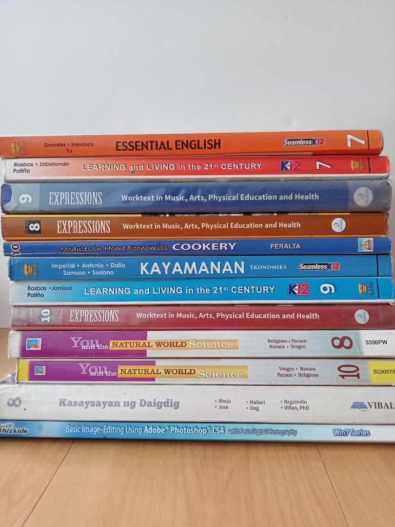 K12 HIGH SCHOOL TEXTBOOKS FOR SALE ‼️ Grade 7, 8, 9, 10, Hobbies