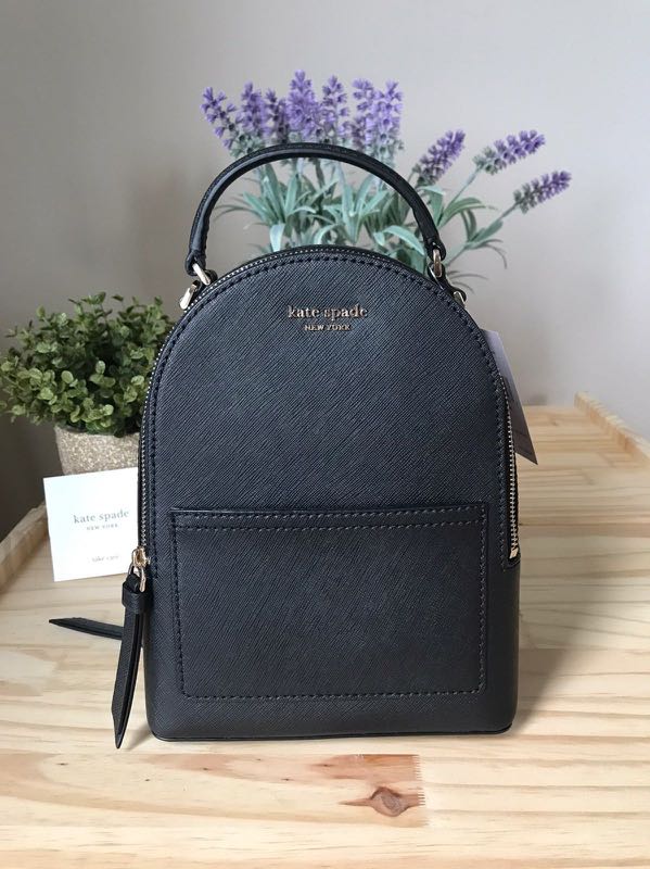 Kate Spade Cameron Mini Convertible Backpack Soft Taupe Size: 18cm L X 22cm  H X 10cm W Material: Leather Please Contact Us For Order At 089604479628  Pin 