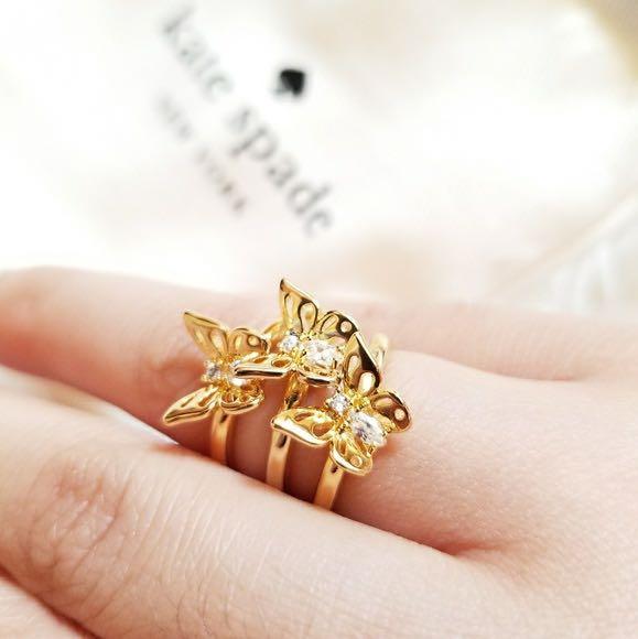 Kate spade butterfly ring clearance