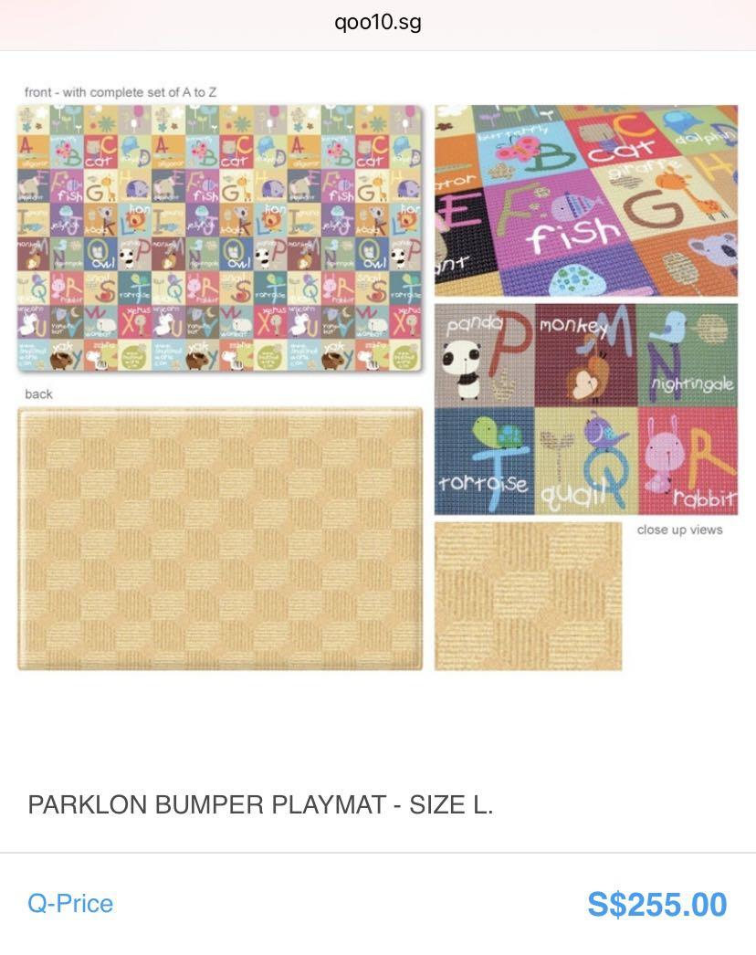 Largest 2100 Mm Thick Size 2 Side Korea Parklon Bumper Playmat For Infant And Kid Babies Kids Infant Playtime On Carousell