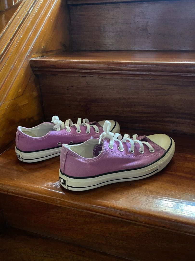 lavender converse sneakers
