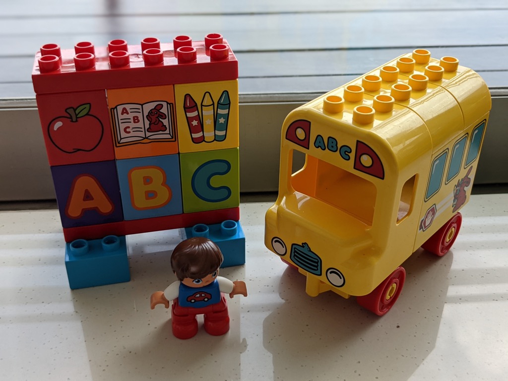 Lego duplo best sale abc bus