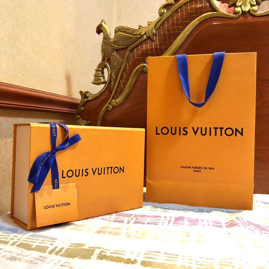 LOUIS VUITTON Maison Fondee en 1854 Box, Wrapping, Ribbon Only Great  Condition