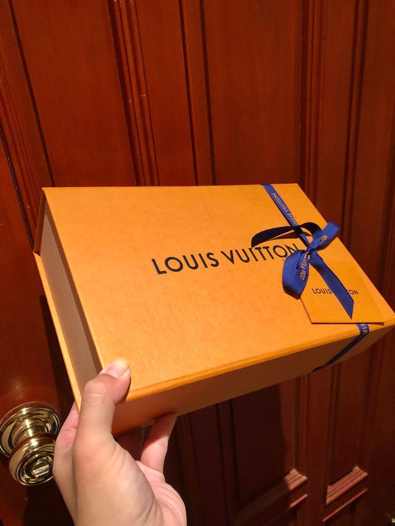 Authentic Louis Vuitton Magnetic Style Empty Gift Box 10.75”x 7”x 3 Inches .