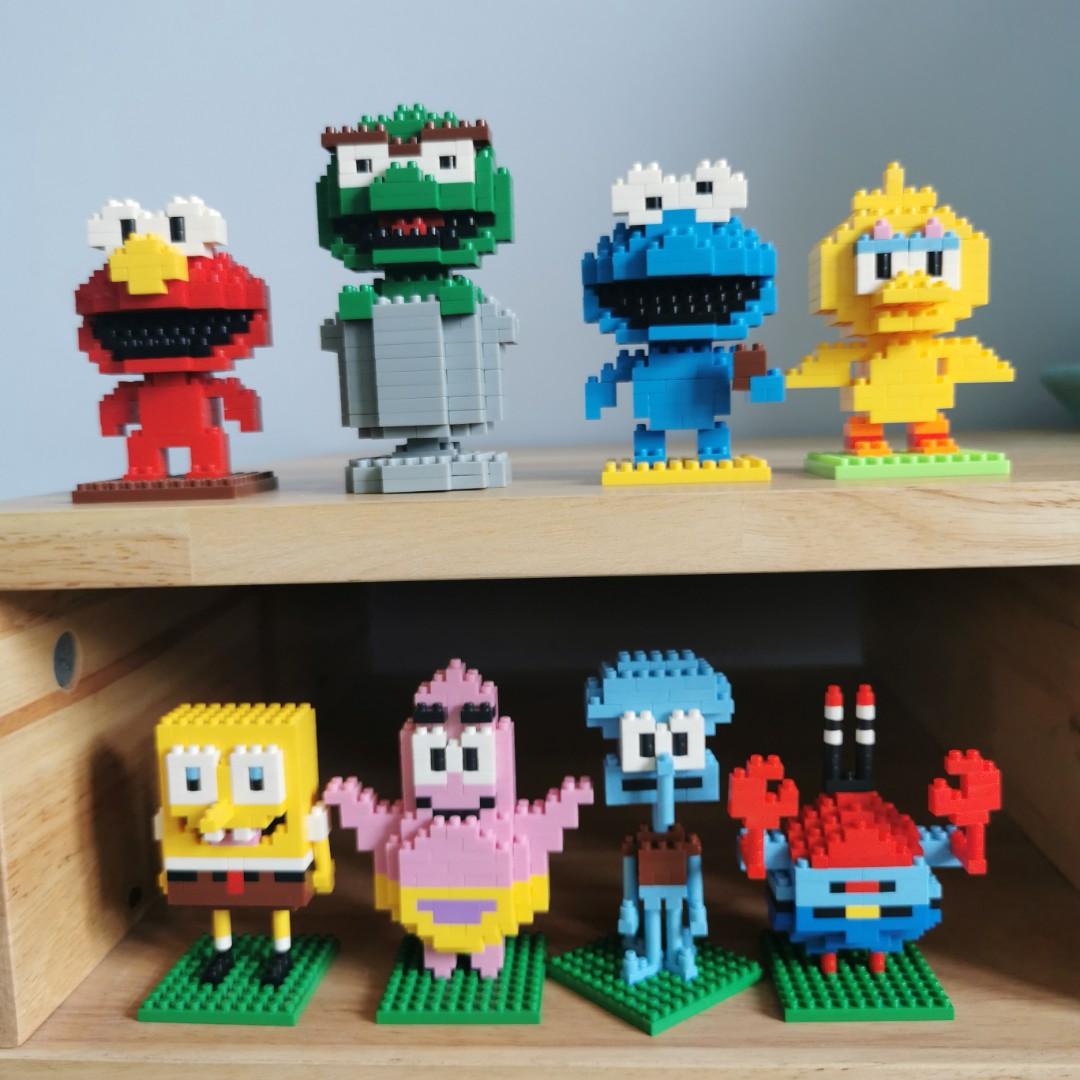 Loz Nanoblock Sesame Street Series Hobbies Toys Toys Games