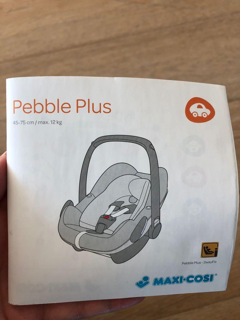 Maxi Cosi Pebble Plus Black Diamond Babies Kids Going Out