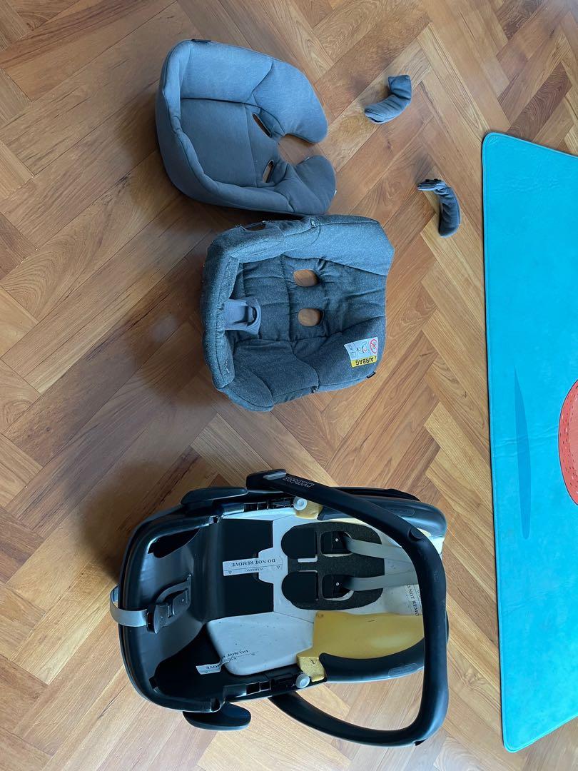 Maxi Cosi Pebble Plus with HUGG infant inlay Babies Kids Going Out Car Seats on Carousell