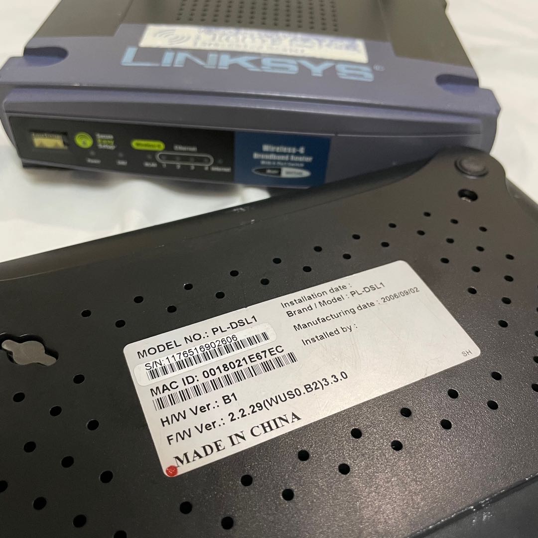 Modem and Router Set, Computers & Tech, Parts & Accessories, Other ...