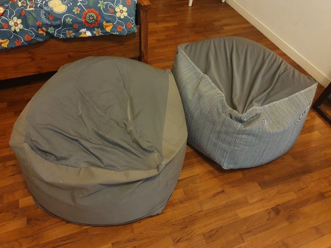 Muji bean bags, Furniture & Home Living, Furniture, Chairs on Carousell