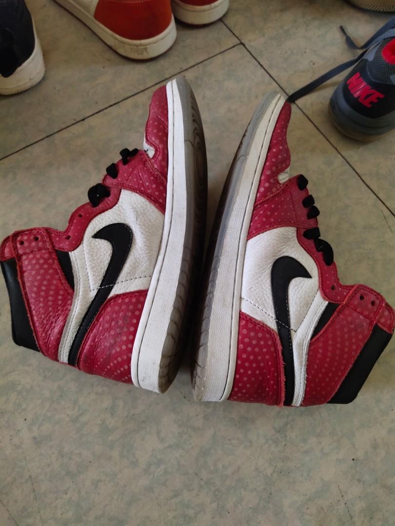 Nike air jordan 1 high origin story spider man second, Fesyen Pria, Sepatu  , Sneakers di Carousell