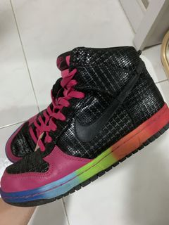 Rainbow hotsell nikes womens
