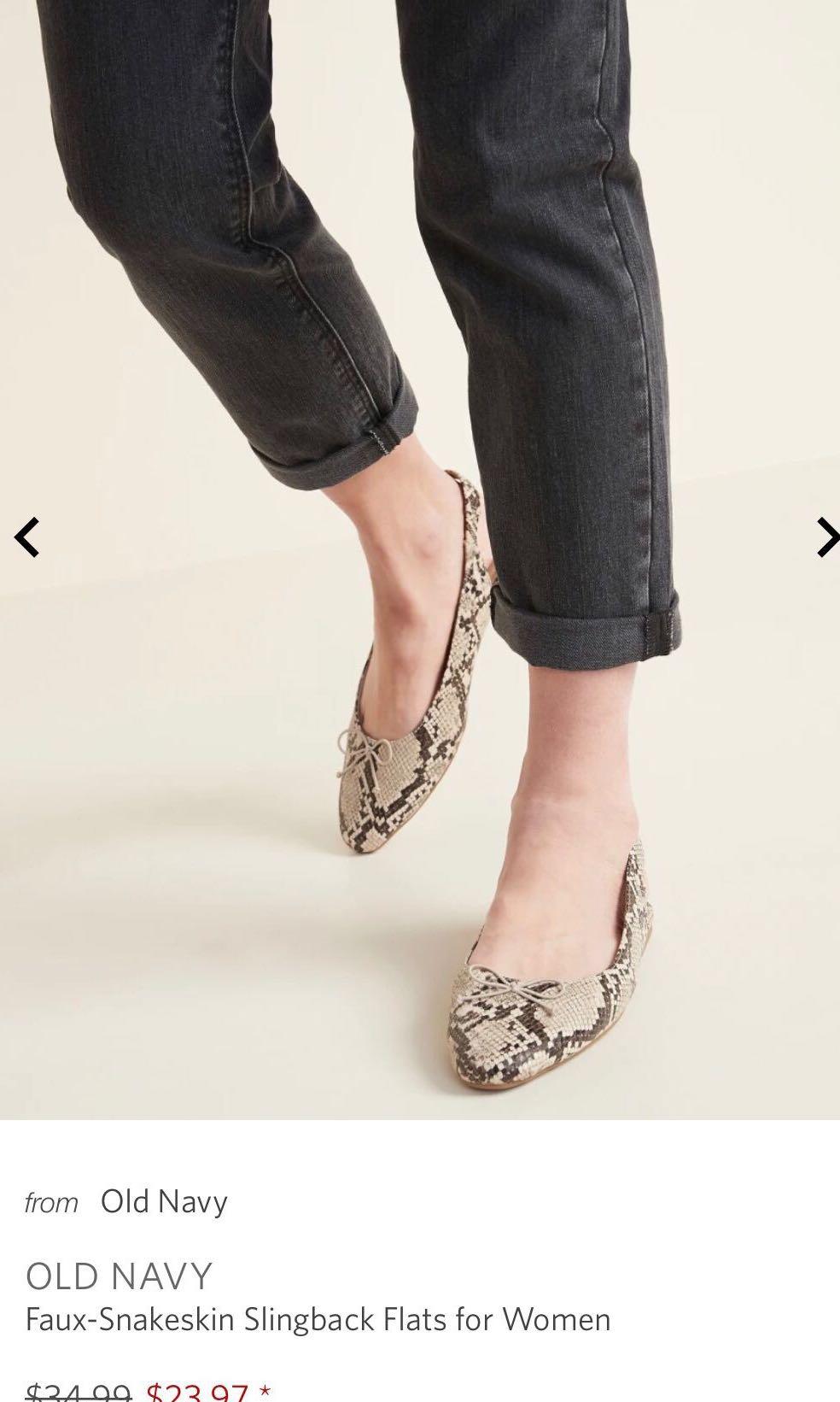Old navy slingback flats store