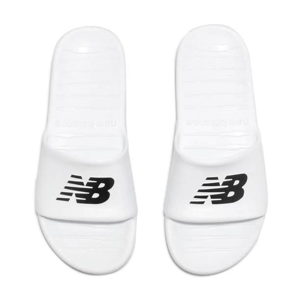 New balance slides white Clearance