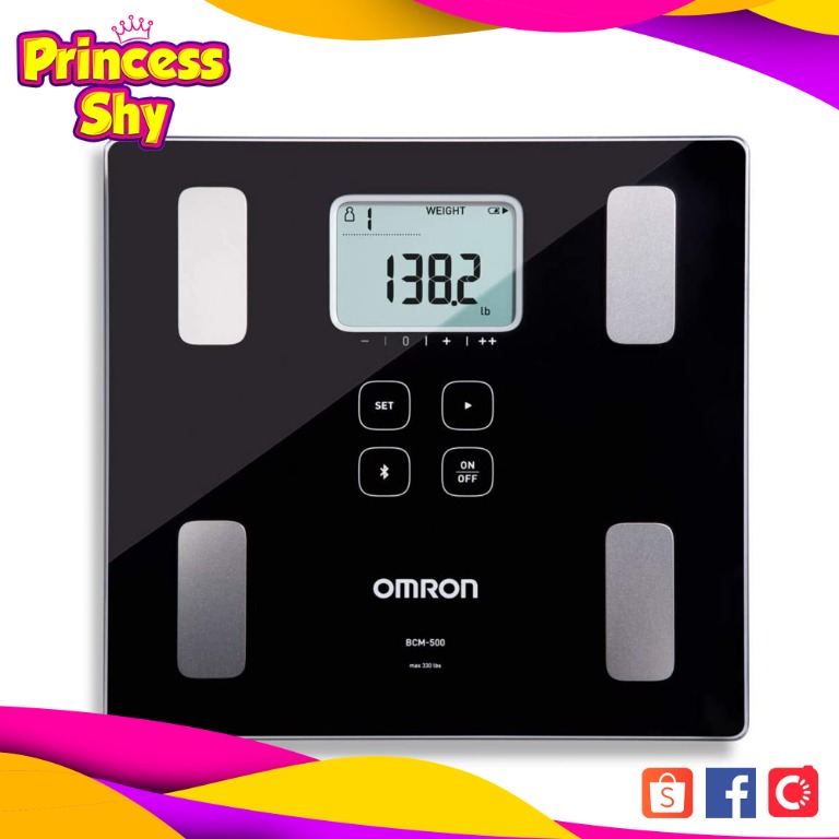 Omron Body Composition Monitor and Scale with Bluetooth BCM500, Health