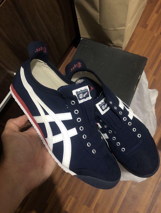 Onitsuka Tiger Mexico 66 Slip on Navy Off White
