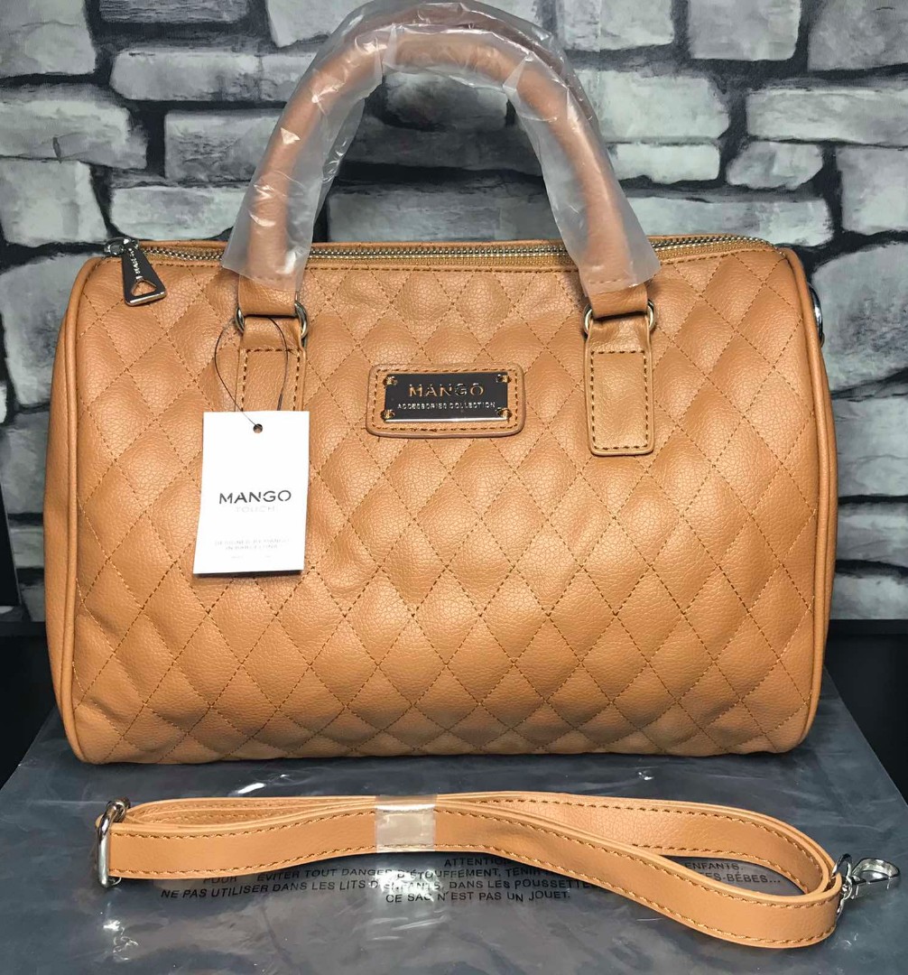 Original MPO Mango doctors bag Brown Women s Fashion Bags