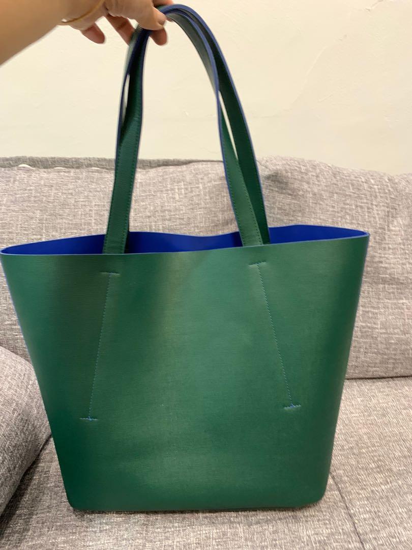 Oscar de la renta tote bag top