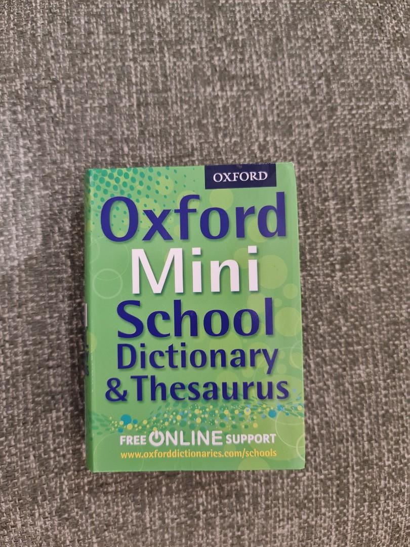 Oxford mini dictionary and thesaurus, Hobbies & Toys, Books & Magazines