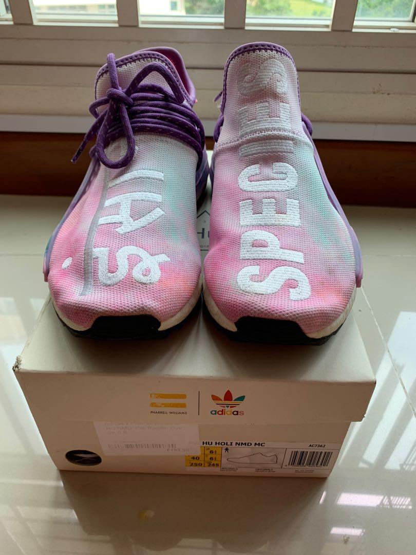 Pharrell human race pink glow store